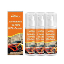 (3PCS) 1-5x Oil film remover car windshield cleaning decontamination rainproof waterproof brightening cleaner 100G