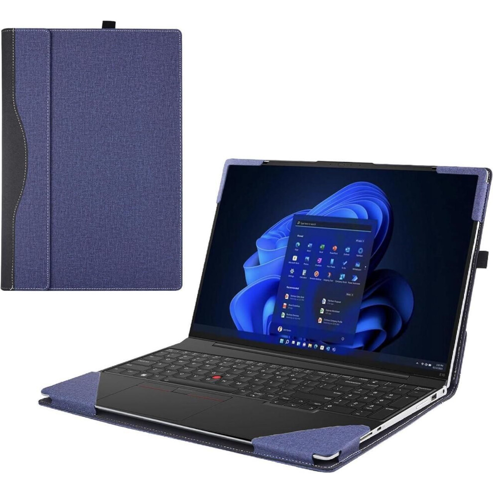 Photos - Other for Computer Laptop Case for 13.8 inch Microsoft Surface Laptop 7  Windows PC with ARM CPU and AI-Powered Copilot+, PU Leather Folio 2024