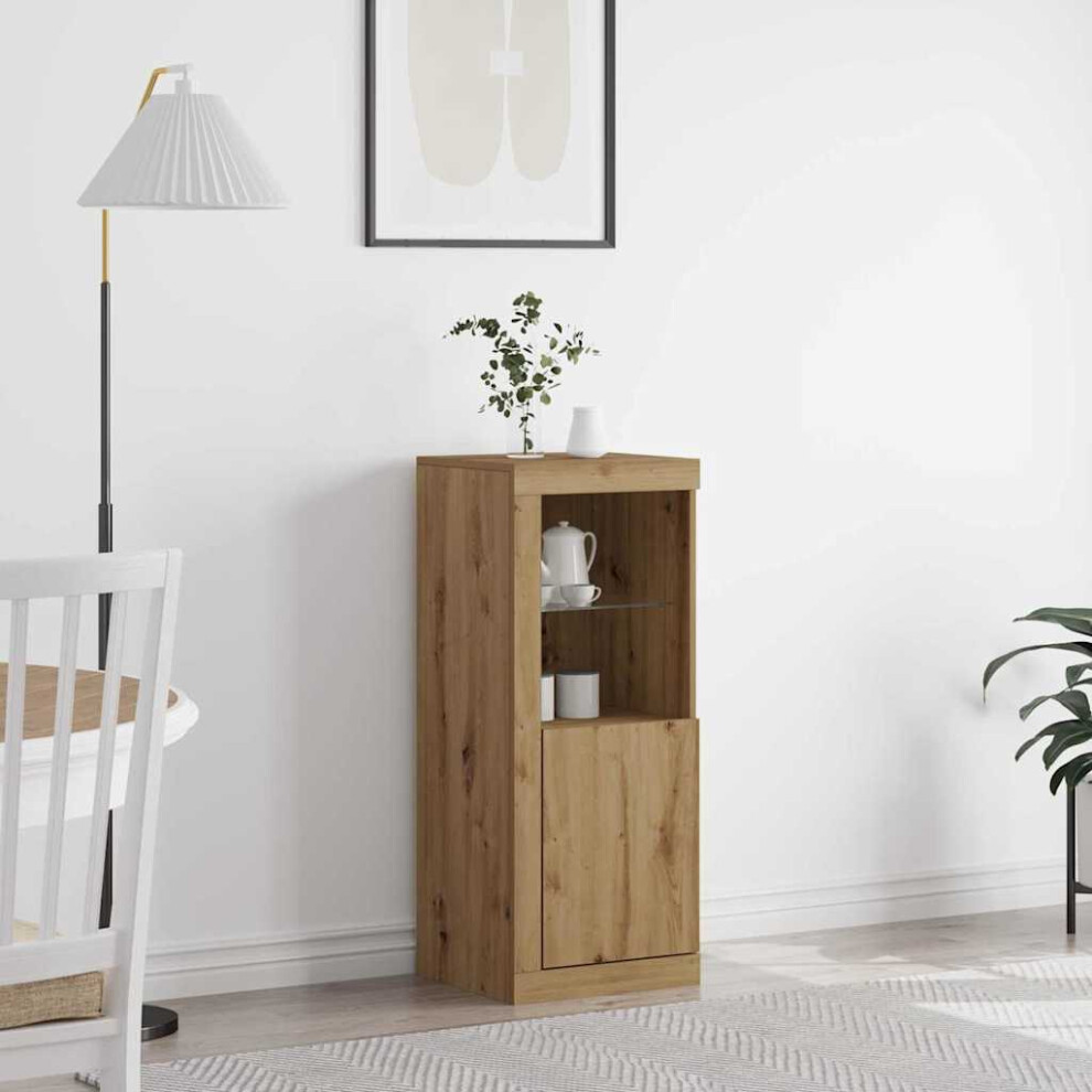 VIDAXL - Engineered Wood Sideboard - 41 x 37 x 100 cm - Brown - Image 2