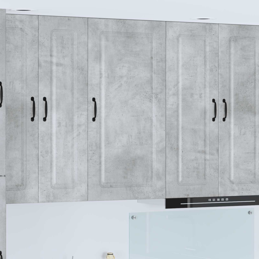 Vidaxl Dishwasher Panel Kalmar Concrete 50 X 31 X 100 Cm Grey