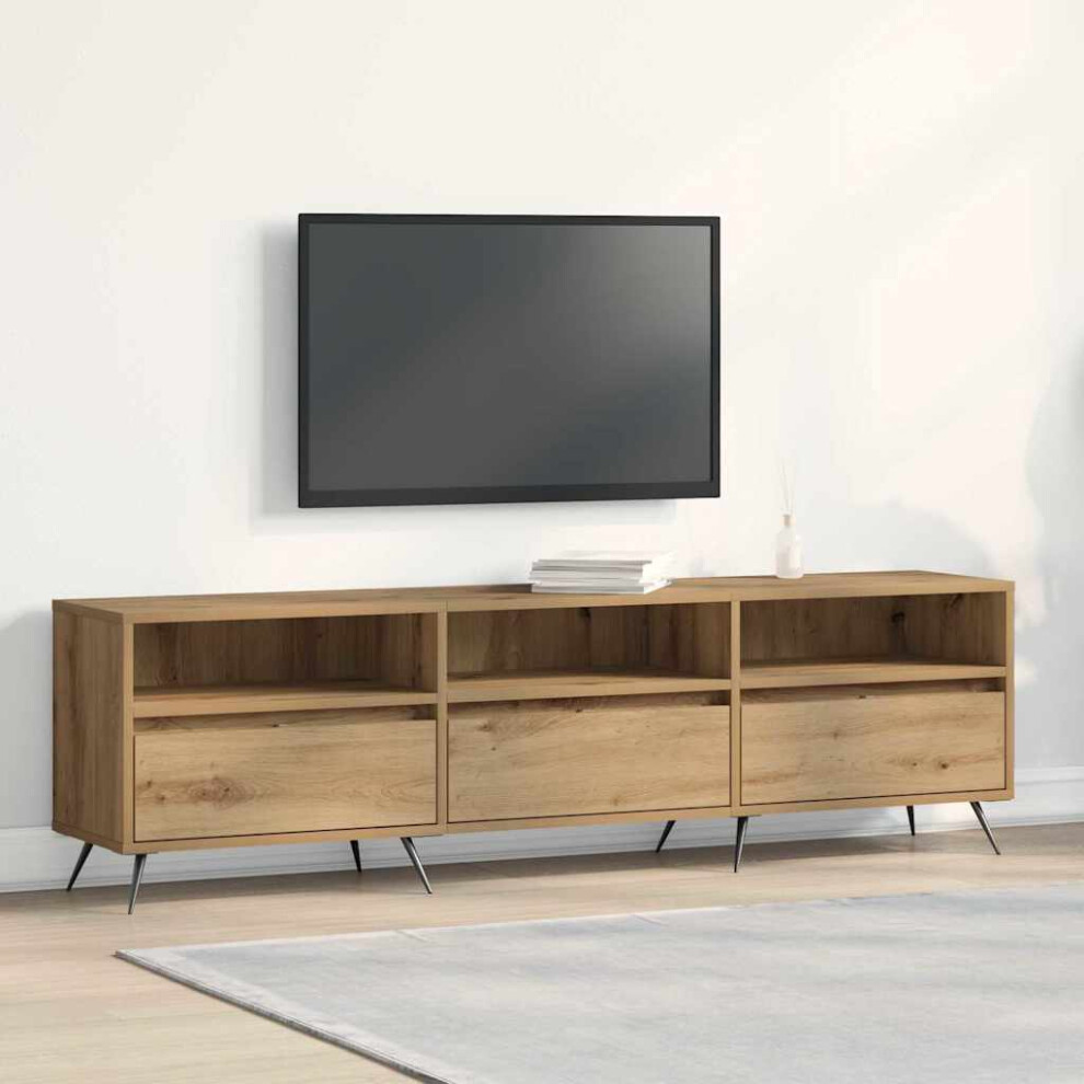 Vidaxl Tv Cabinet Artisan Oak 150 X 30 X 44.5 Cm Engineered Wood
