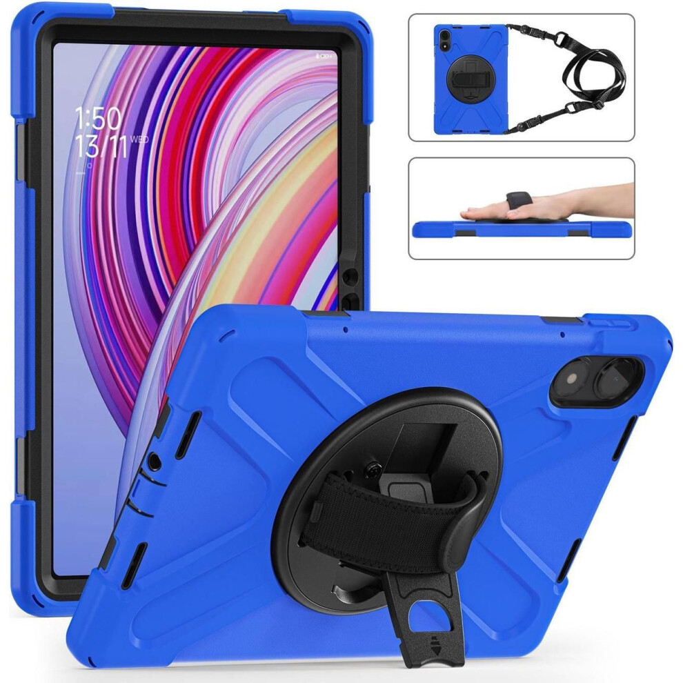 Case For Xiaomi Redmi Pad Pro 12.1 Inch 2024 / Xiaomi Poco Pad 12.1" Shockproof Cover With Screen Protector Pencil Holder, 360 Rotating Hand Strap & 609808351958