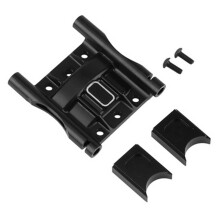 (Black) Metal Center Differential Cover for 1/8 Arrma Kraton Typhon Outcast RC Car