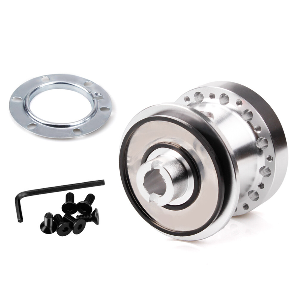 (Connectors-Eg) Aluminum Steering Wheel Short Hub Adapter For Honda Civic Ek Eg Steering Wheel Adapter 110691676078
