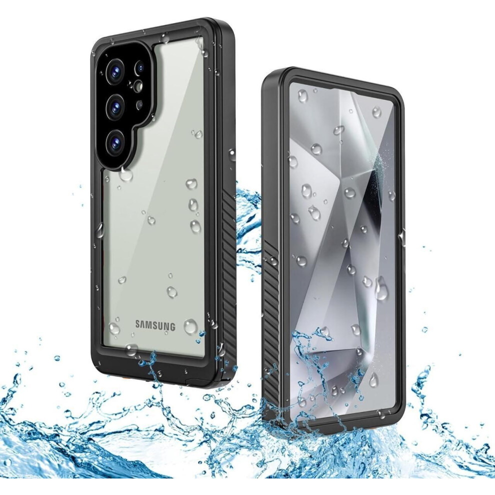 For Samsung Galaxy S25 Ultra Case, Ip68 Waterproof With [Built-In Screen Protector] [14Ft Military Shockproof] Full Body Heavy Duty Protective Sealed 609808352108