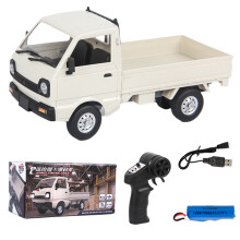 (with 1pc battery) WPL D12 Mini Drift Truck Remote Control 1/16 RC Car For Children Toys Xmas Gifts