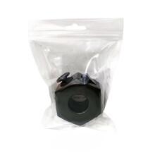 (Matte Black) Fidget Ring Toys Decompression Dice Autism Anxiety Stress Relief Fingertip Toys