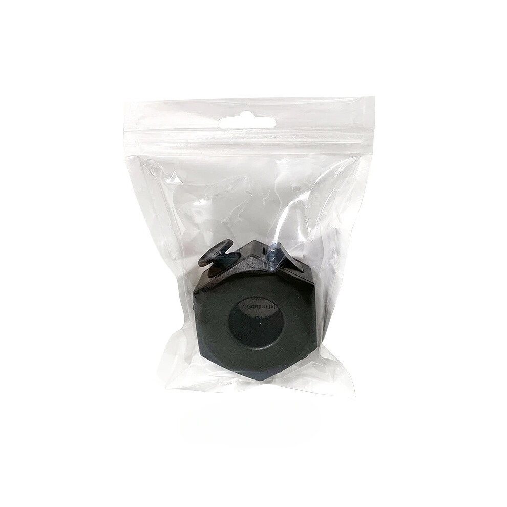 Black (Matte ) Fidget Ring Toys Decompression Dice Autism Anxiety Stress Relief Fingertip Toys
