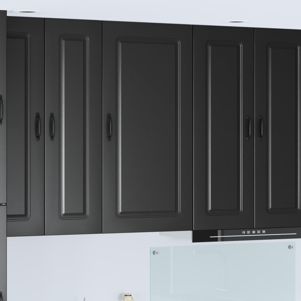 Vidaxl Dishwasher Panel Kalmar 50 X 31 X 100 Cm Engineered Wood Black