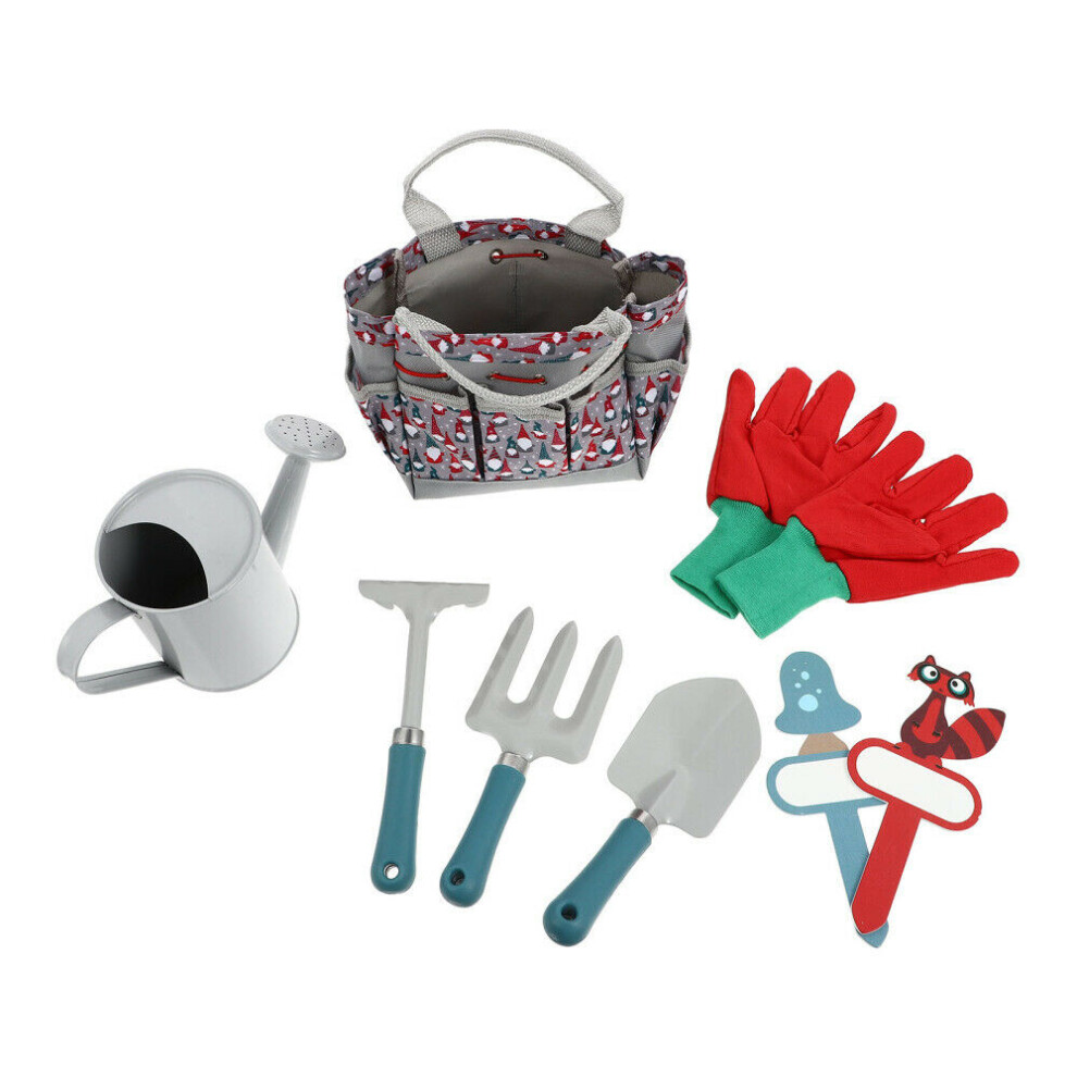 Kids Gardening Tools Set Includes Sturdy Tote Bag 110691688606