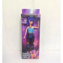 (Blue Hair) 3PC/1PC Cosplay Kpop Demon Hunters Dolls with Movable Joints - Collectible Figure Toy