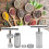 Multipurpose Press Tool compatible with Garlic and Ginger, Zinc Alloy Construction with Easy Squeeze 6