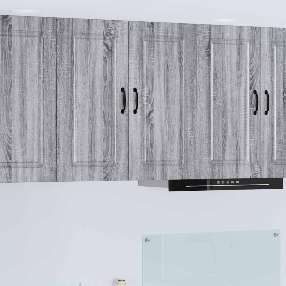 Vidaxl Dishwasher Panel Kalmar Sonoma 80 X 31 X 80 Cm Grey