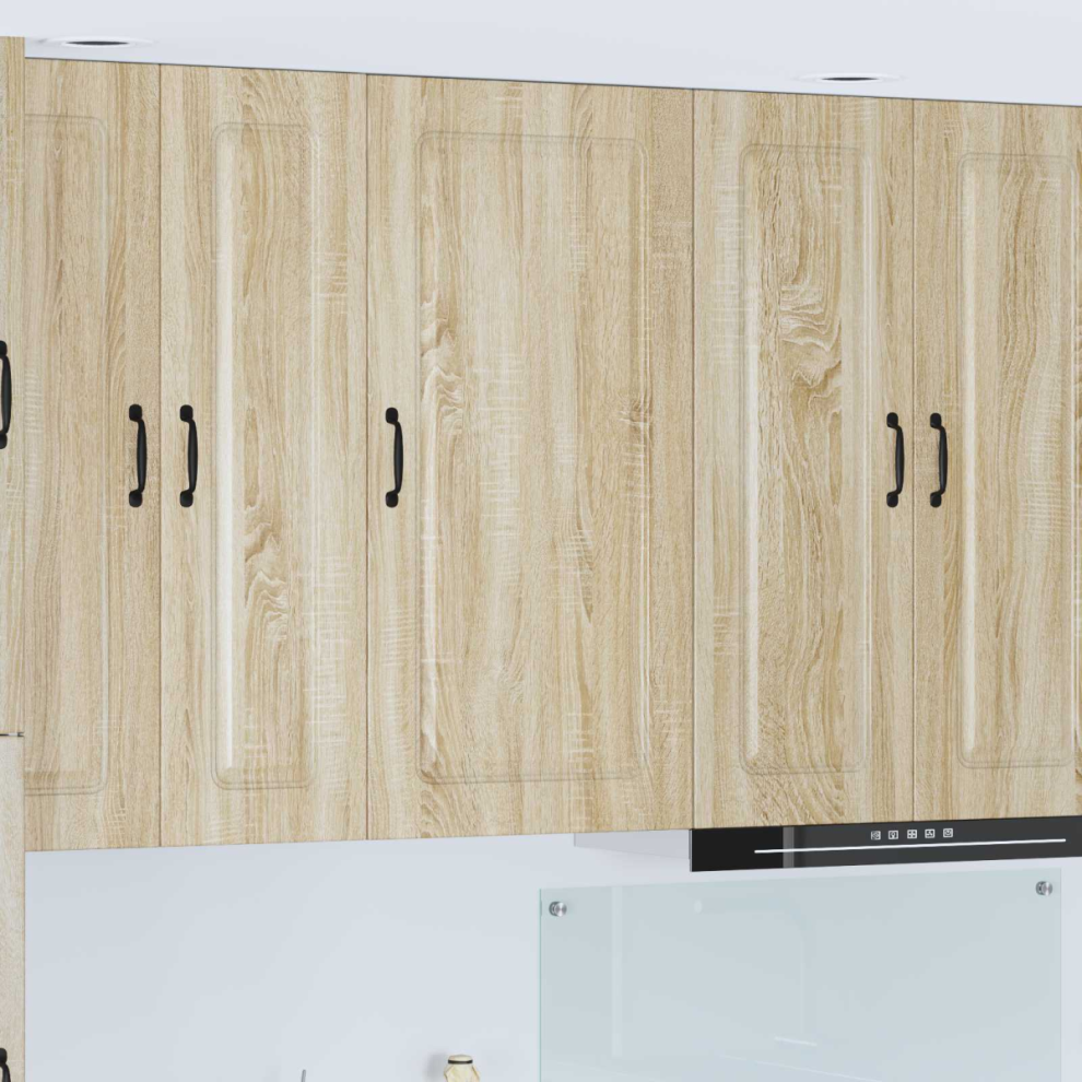 Vidaxl Dishwasher Panel Kalmar Sonoma Oak 50 X 31 X 100 Cm