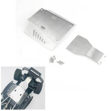 Stainless Steel Chassis Armor Protect Guard Plate Upgrade for TAMIYA CC01 RC Car