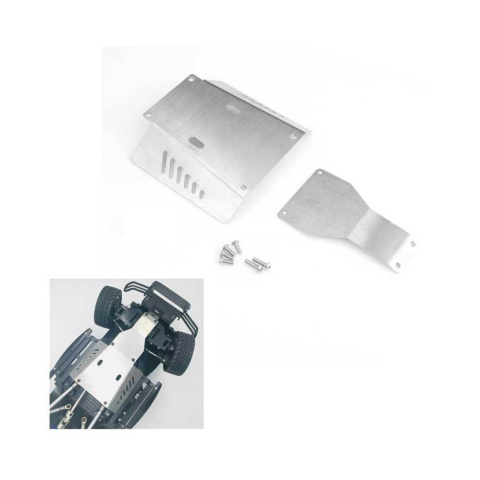 Stainless Steel Chassis Armor Protect Guard Plate Upgrade For Tamiya Cc01 Rc Car 110691699855