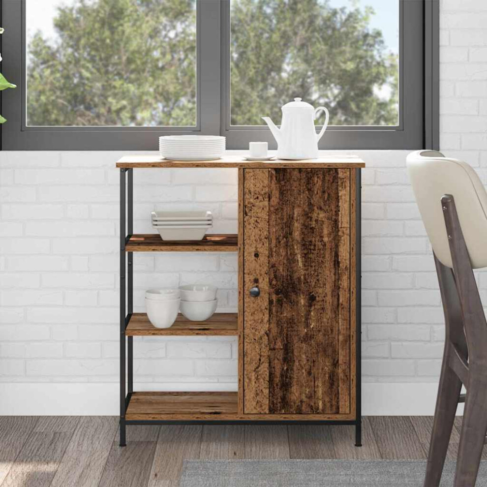 Vidaxl Sideboard Old Wood 70 X 30 X 80 Cm