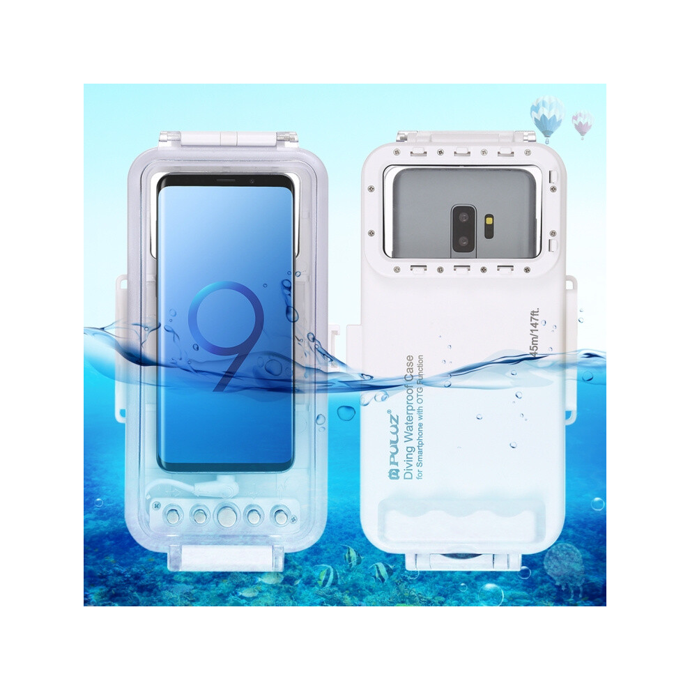 Puluz 45M/147Ft Waterproof Diving Case Photo Video Taking Underwater Housing Cover Compatible Gift Iphone 17 Pro / 17 / Air / 16 / 16 Pro / 15 / 15 P 3557559195925
