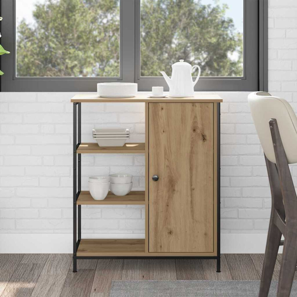 Vidaxl Sideboard Artisan Oak 70 X 30 X 80 Cm