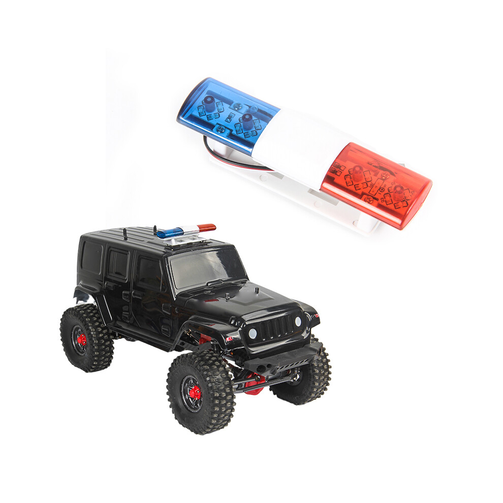 Rc Flashing Led Police Lamp For 1/10 1/8 Traxxas Tamiya Cc01 Scx10 Rc Car Light 110691699862