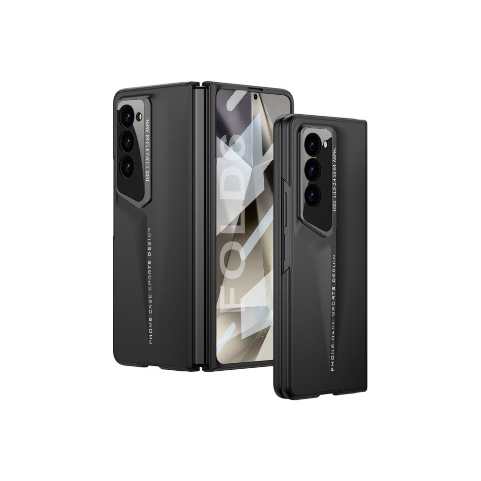 Gkk Integrated Ultra-Thin Full-Coverage Phone Case Compatible Gift Samsung Galaxy Z Fold6 (Black):For Samsung Galaxy Z Fold6 Black 8273334366858