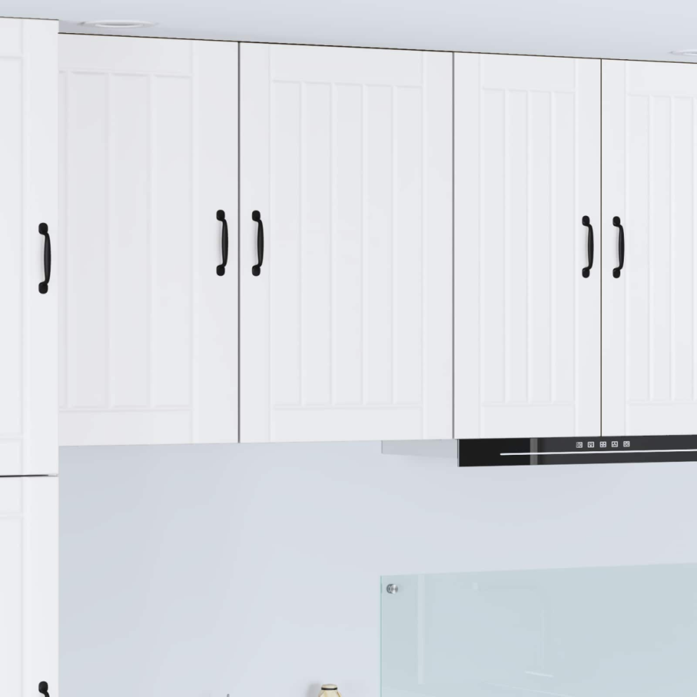 Vidaxl Dishwasher Panel Lucca White 50 X 31 X 80 Cm Engineered Wood - Image 3