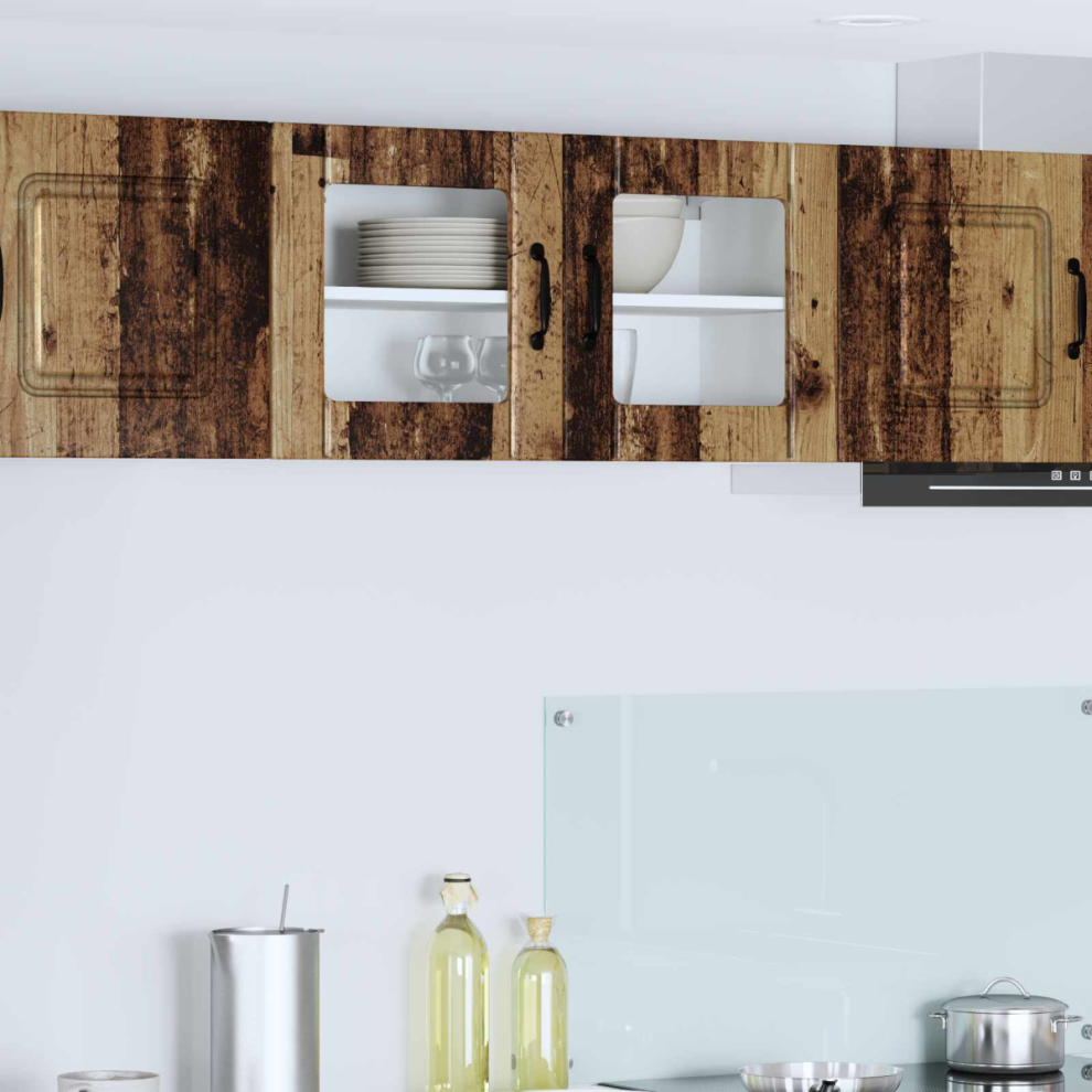 Vidaxl Kitchen Cabinet Concrete Grey 80 X 31 X 40 Cm Engineered Wood - Image 2