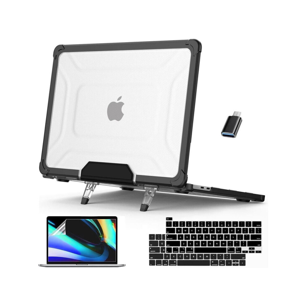 Case For Macbook Pro 13 Inch M2 2023 2022 2021-2016 A2338 M1 A2251 A2289 A2159 A1989 A1708 A1706, Laptop Hard Cover With Kickstand, Keyboard Skin, Scr 609808376951