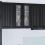 VidaXL vidaXL Dishwasher Panel Lucca Black 60 x 31 x 80 cm Engineered Wood 1