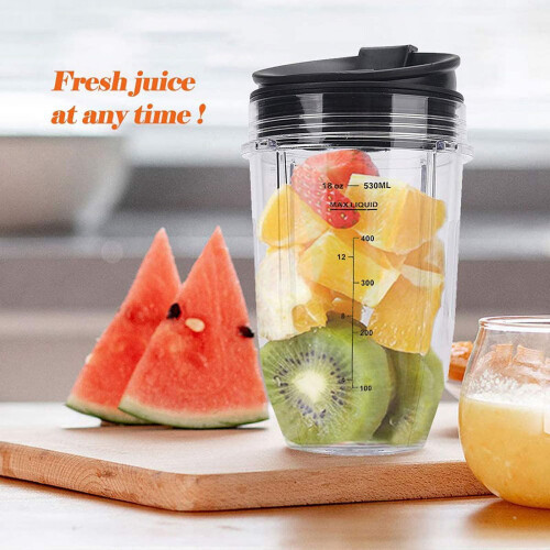 Blender Cup with Lid for Auto IQ BL480 BL642 BL450 2 pcs 2
