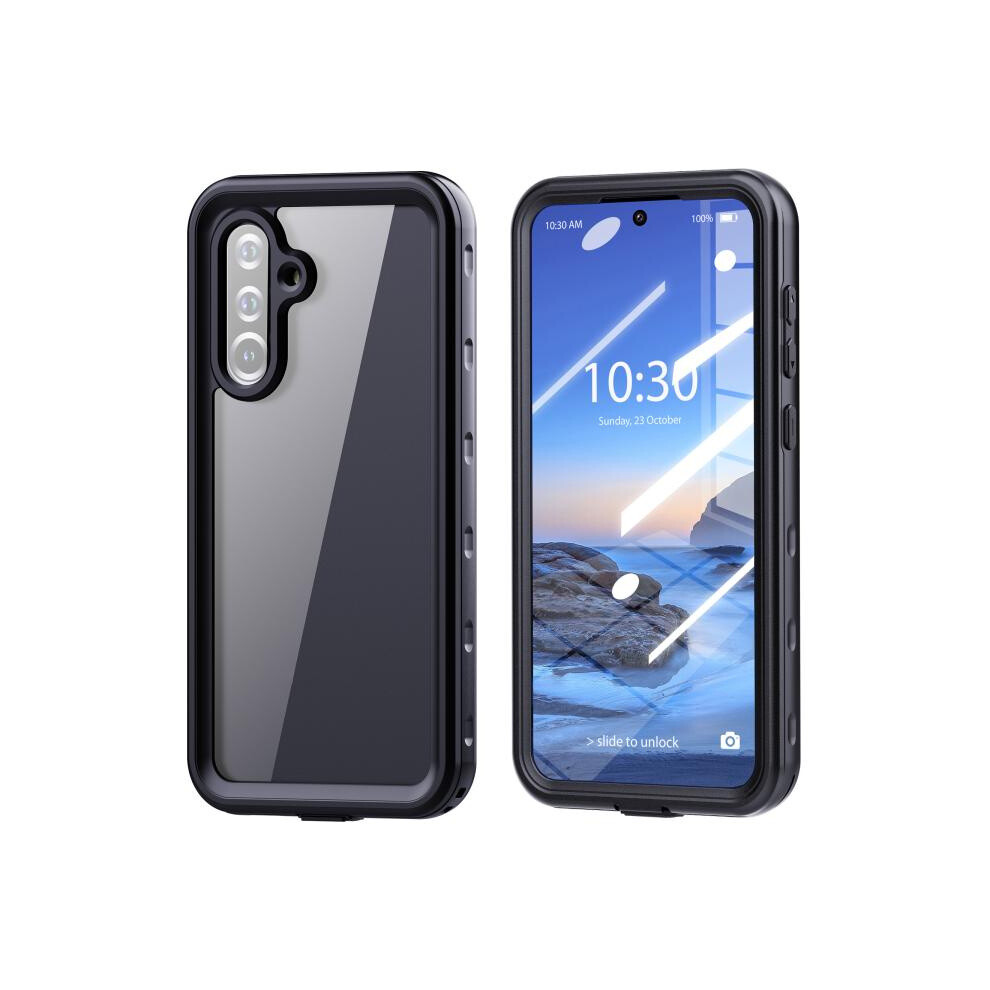 Compatible Gift Samsung Galaxy A36 / A37 Redpepper Transparent Dot Shockproof Waterproof Pc + Tpu Phone Case(Black):For Samsung Galaxy A36 / A37 Black 7634938128241
