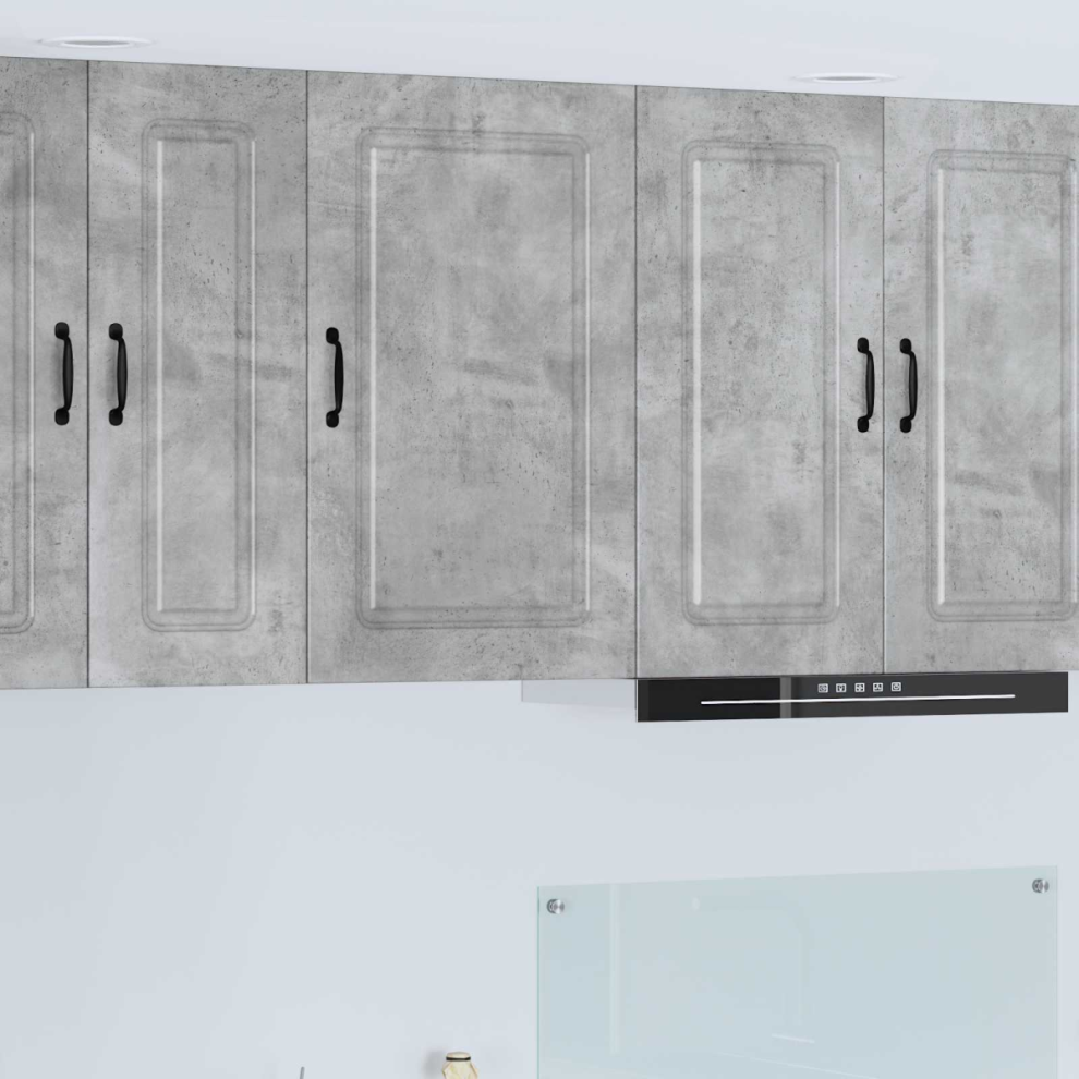 Vidaxl Dishwasher Panel Kalmar Concrete 50 X 31 X 80 Cm Grey