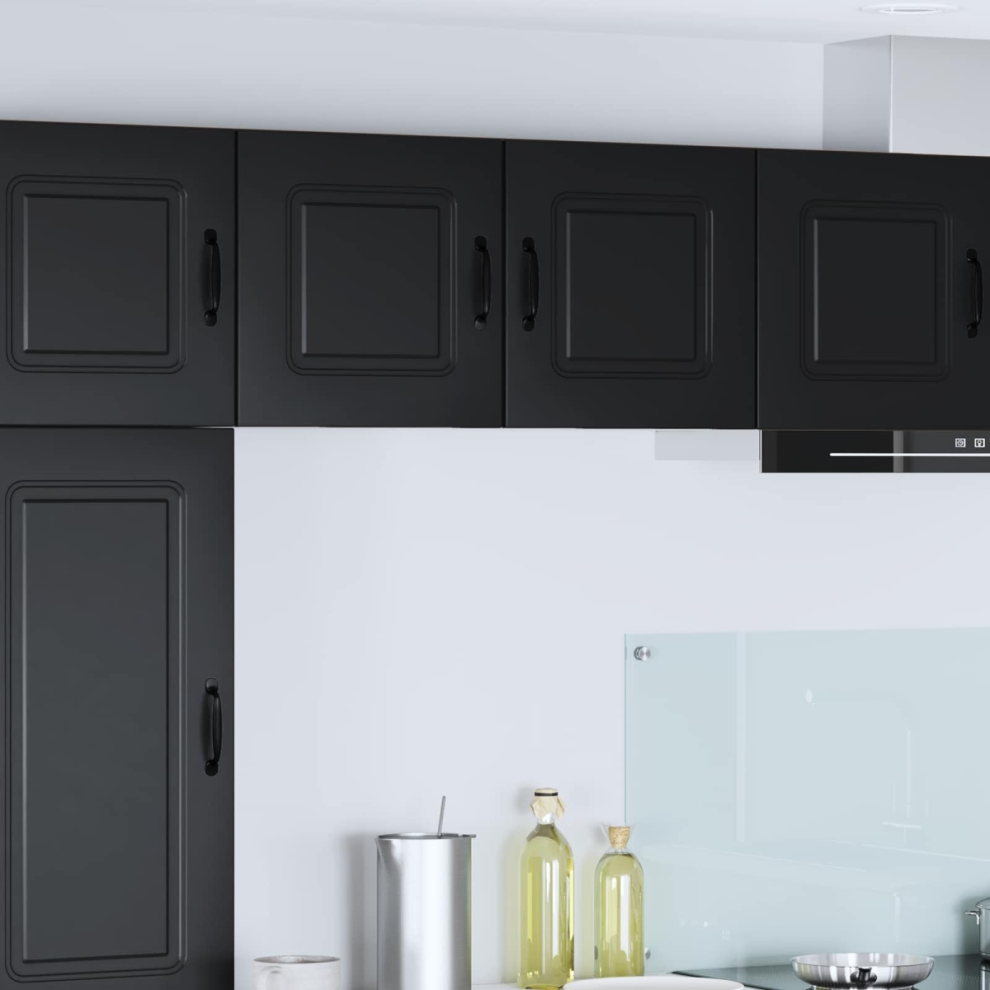 Vidaxl Dishwasher Panel Kalmar 40 X 31 X 40 Cm Engineered Wood Black