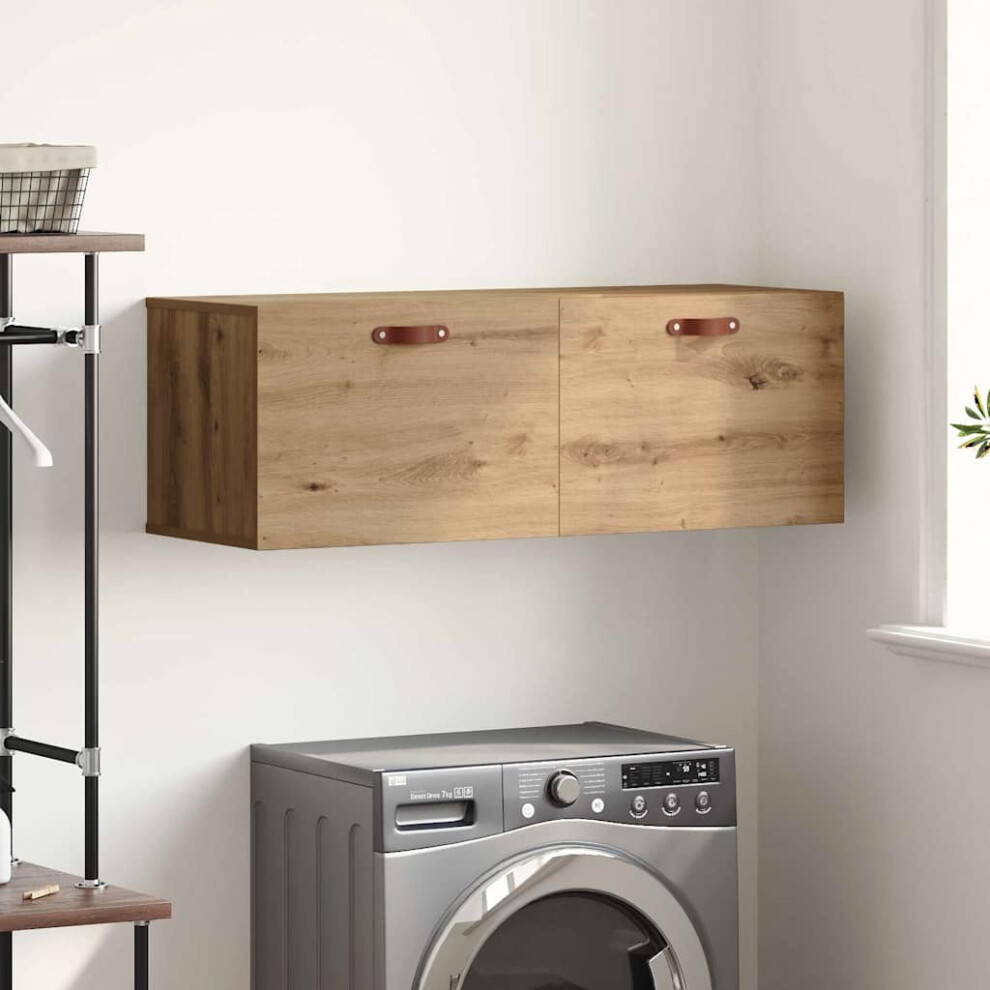 Vidaxl Wall-Mounted Cabinet Artisan Oak 100 X 36.5 X 35 Cm