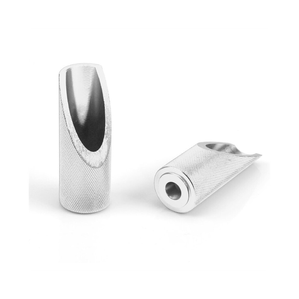 (Silver) NEW Pair Aluminum Foot Pegs for Honda Ruckus Zoomer Motorbike
