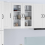 VidaXL vidaXL Dishwasher Panel Lucca High Gloss White 80 x 31 x 80 cm 1