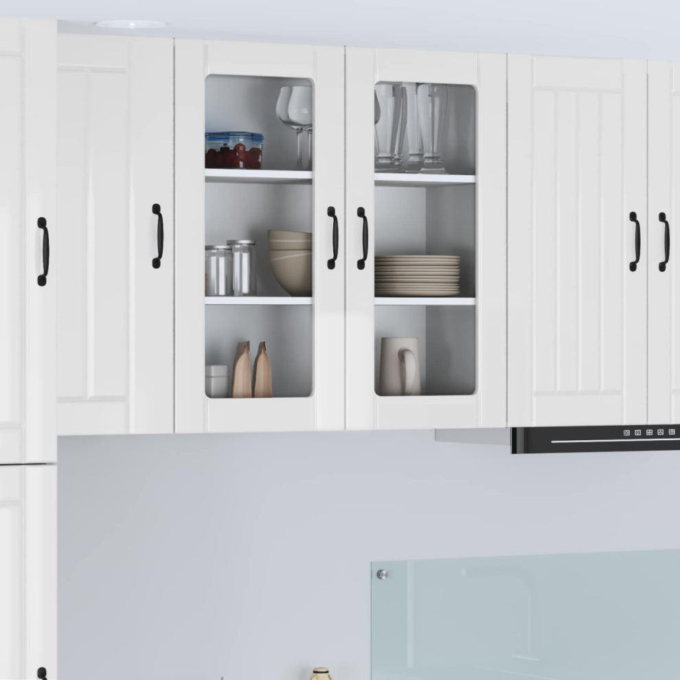 Vidaxl Dishwasher Panel Lucca High Gloss White 80 X 31 X 80 Cm