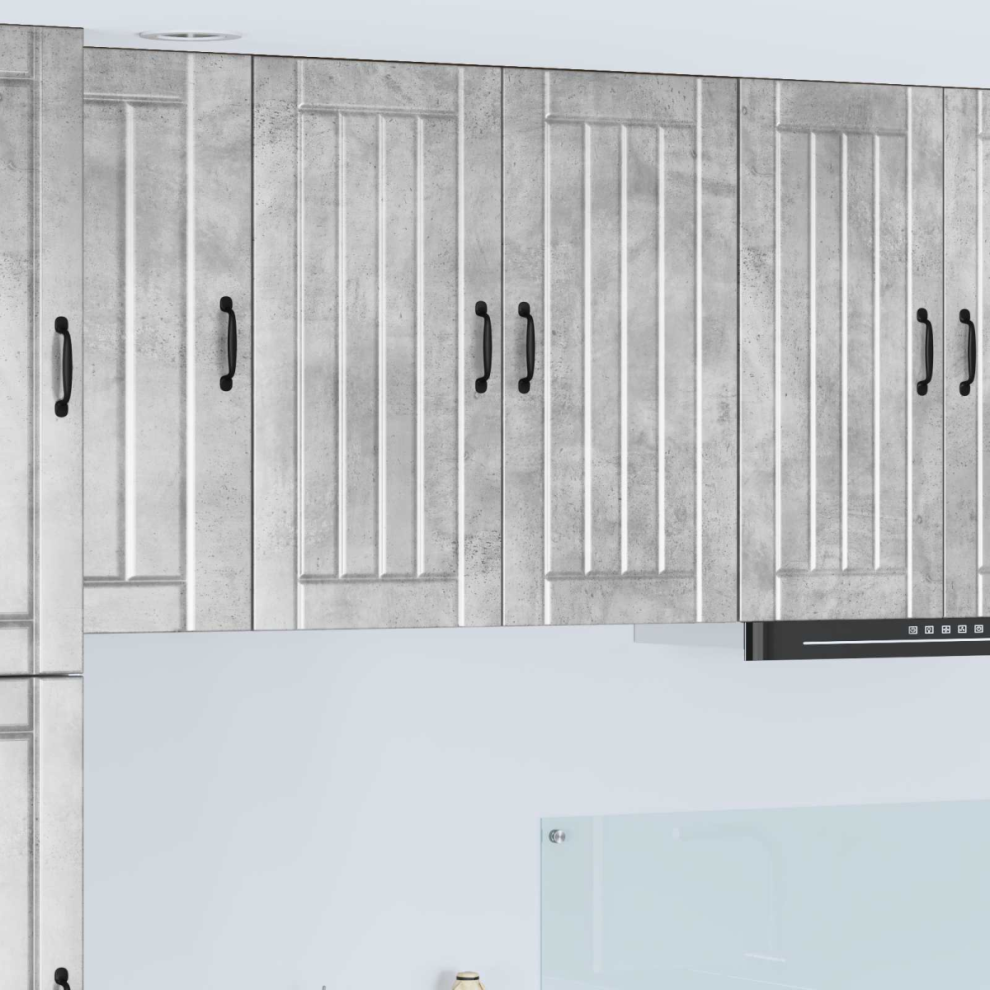 Vidaxl Dishwasher Panel Lucca Concrete 80 X 31 X 80 Cm Grey