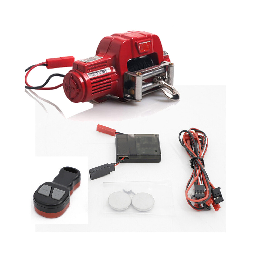 (Winch+Controller) Winch &Controller Remote Control Receiver For Trx4 Axial Scx10 90046 1:10 Rc Car 413590155799