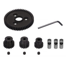 32P Metal Gear 54T 15T 17T 19T Motor Gear for 1/10 Traxxas Slash 4x4 VXL Rustler