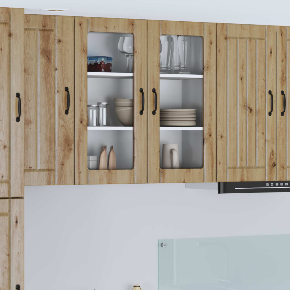 Vidaxl Dishwasher Panel Lucca Artisan Oak 80 X 31 X 80 Cm