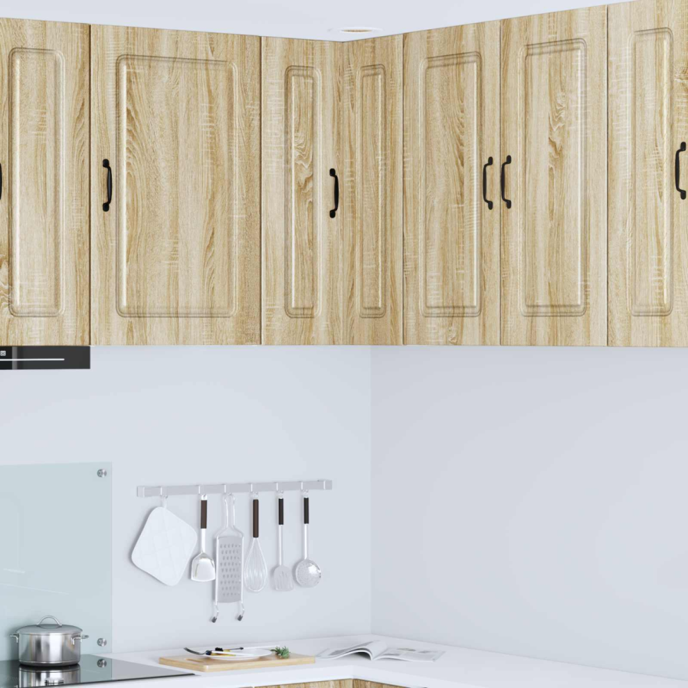 Vidaxl Dishwasher Panel With Storage Kalmar Sonoma Oak 57 X 57 X 80 Cm