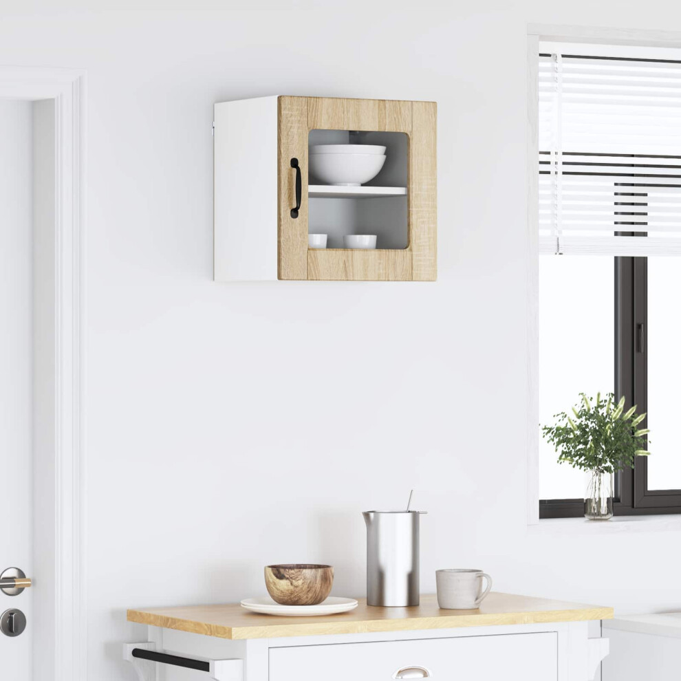 Vidaxl Dishwasher Panel Sonoma Oak 40 X 31 X 40 Cm Engineered Wood