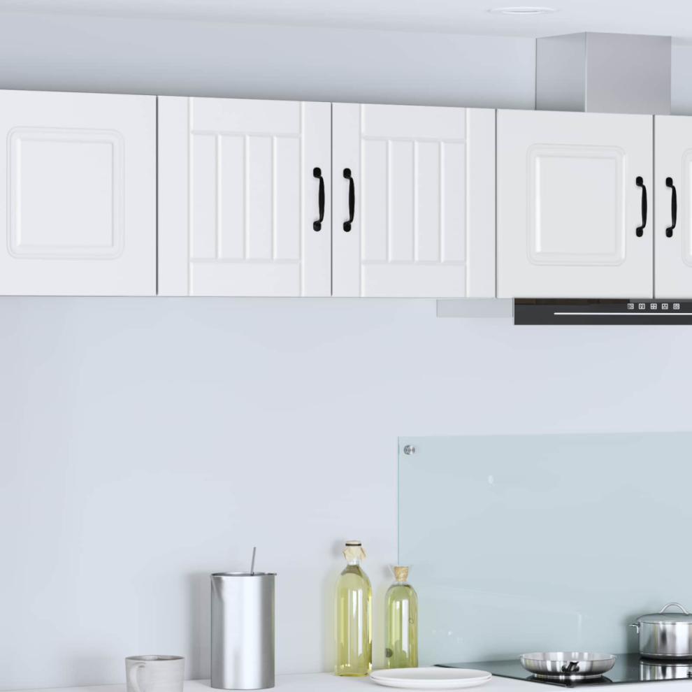 Vidaxl Dishwasher Panel Lucca White 40 X 31 X 40 Cm Engineered Wood 8721359457452
