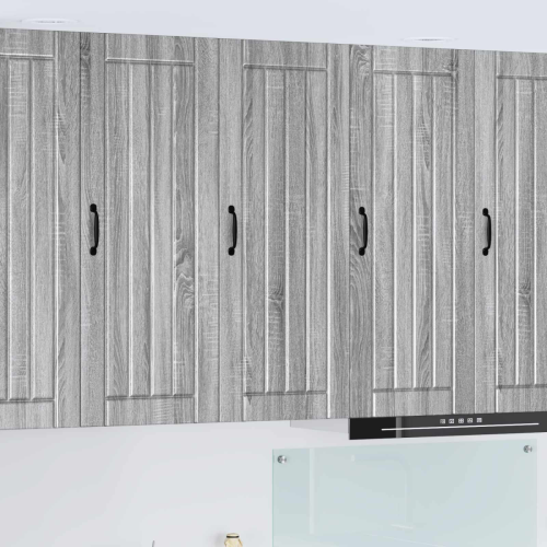 VidaXL vidaXL Dishwasher Panel Lucca Grey Sonoma 40 x 31 x 100 cm