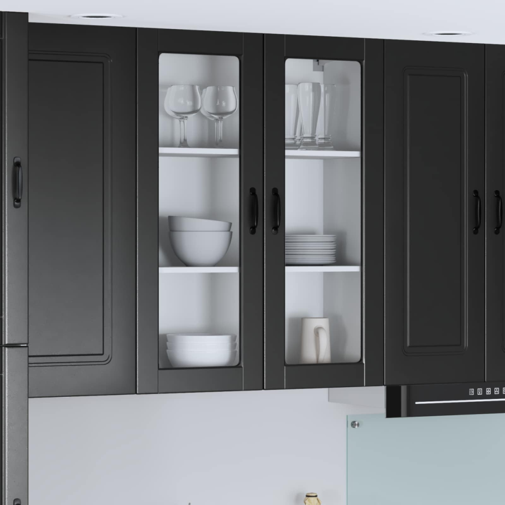 Vidaxl Kitchen Wall Cabinet White 60 X 31 X 100 Cm Engineered Wood - Image 2
