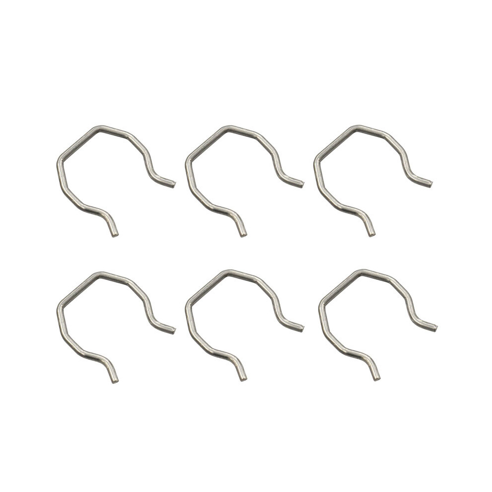 (6Pcs) Ford 03-10 6.0L Powerstroke Diesel Fuel Injector Connector Clips 123643754335