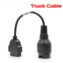 Truck Cable OBD1 to OBD2 for Iveco 38 Pin Male to OBD2 16 Pin Female  Connector