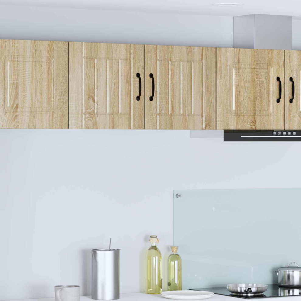 Vidaxl Dishwasher Panel Lucca Sonoma Oak 40 X 31 X 40 Cm