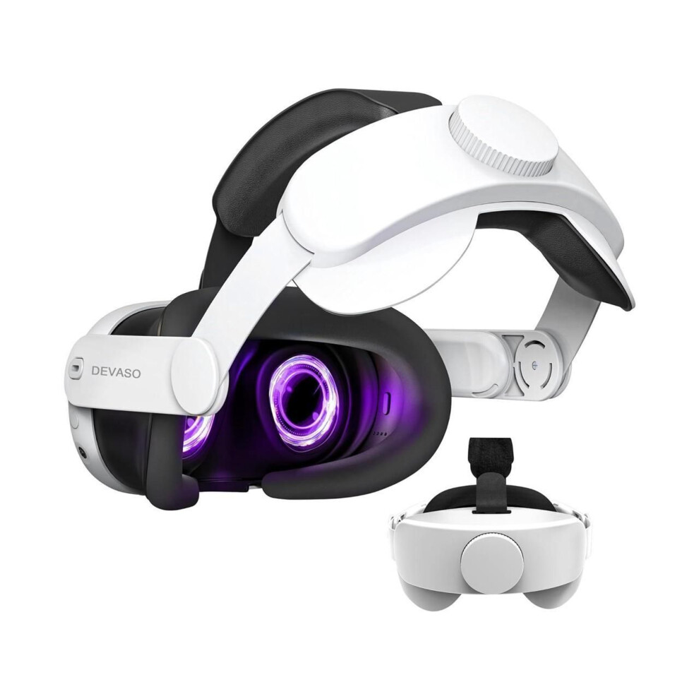 Photos - Other for Computer Head Strap for Meta Quest 3, Comfort Adjustable Elite Strap Replacement Compatible with Oculus Quest 3, Soft Cushion VR Head
